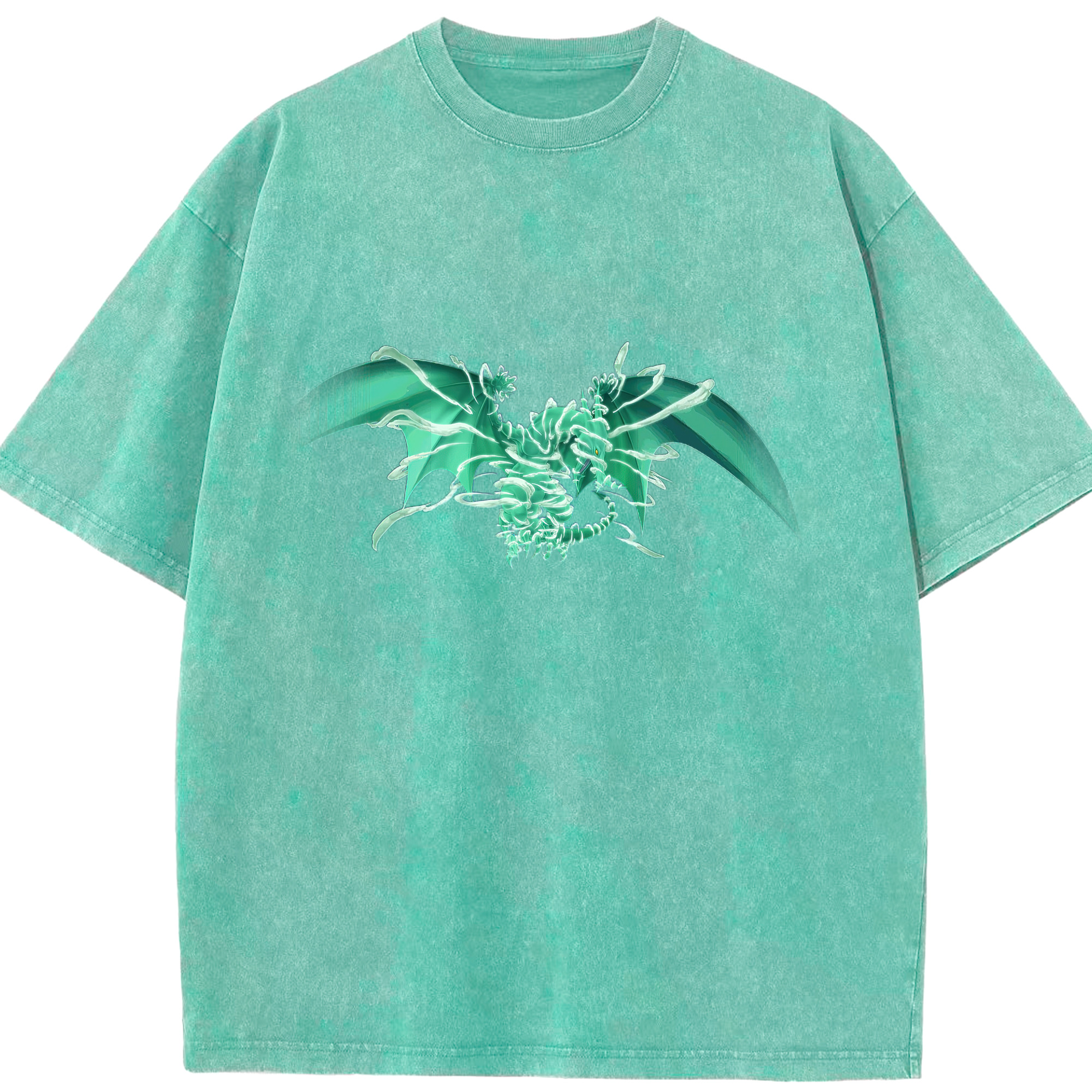 （画像用） 遊☆戯☆王 Yu-Gi-Oh! 綿100% ヴィンテージ風 半袖Tシャツ（フロントプリント）